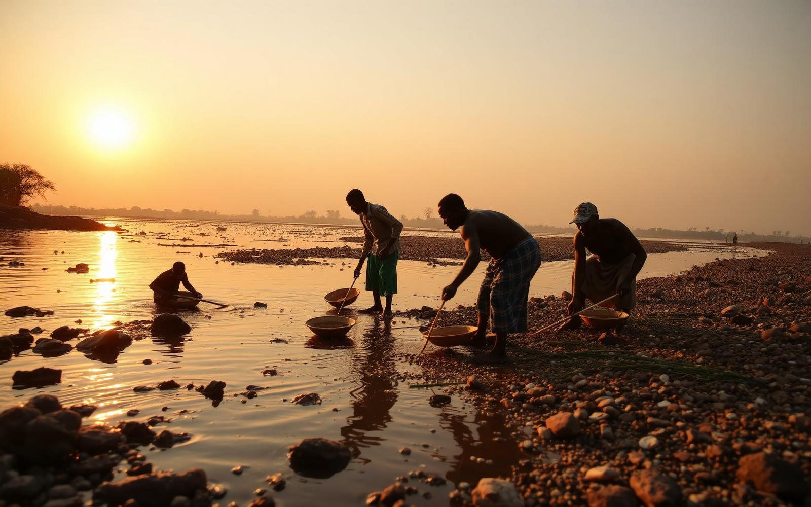 Artisanal mining in Mali
